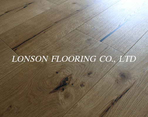 Natural Oiled 260mm Oak Engineered Wood Flooring, Country Grade